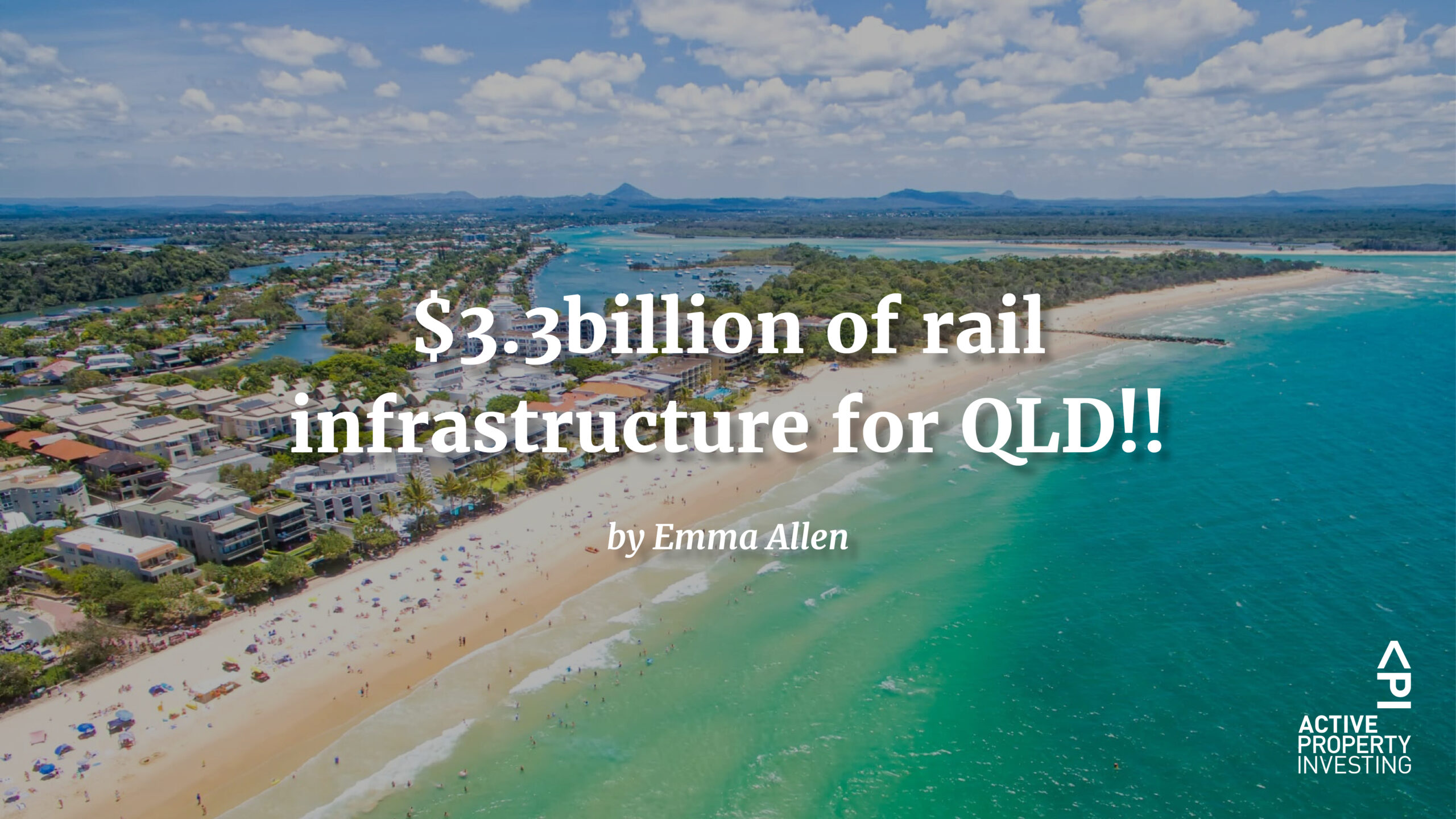 $3.3billion of rail infrastructure for QLD!!